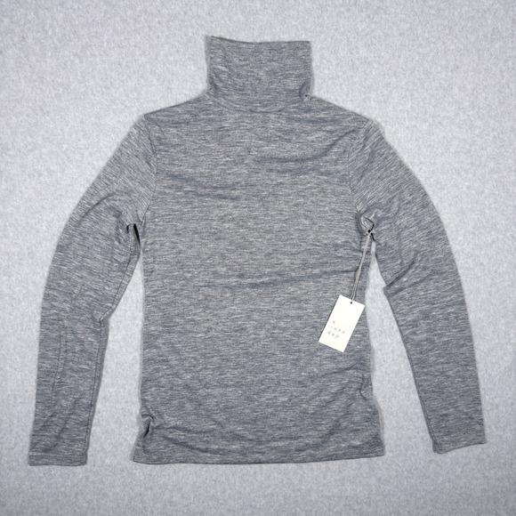 a new day Tops - A New‎ Day Womens Heather Gray Turtleneck Long Sleeve Top XS 018 01 8931